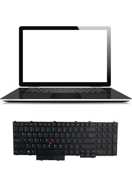 Thinkpad Için P50 P70 Teclado 01HW200 01HW282 SN20M15446 Klavye - Siyah (Yurt Dışından)