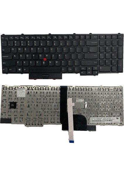 Thinkpad Için P50 P70 Teclado 01HW200 01HW282 SN20M15446 Klavye - Siyah (Yurt Dışından)