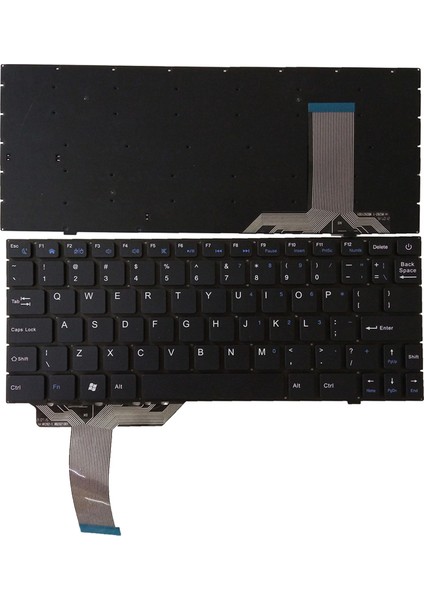 MYBOOK11 Irbıs NB110B NB110O NB110R NB11 NB33 NB34 NB110A Klavye - Siyah (Yurt Dışından)