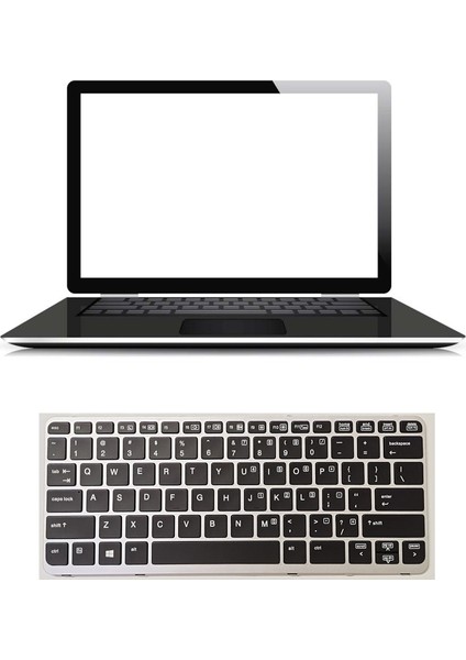 Hp Elitebook 820 G1 820 G2 720 G1 720 Için Yedek Klavye - Siyah (Yurt Dışından)