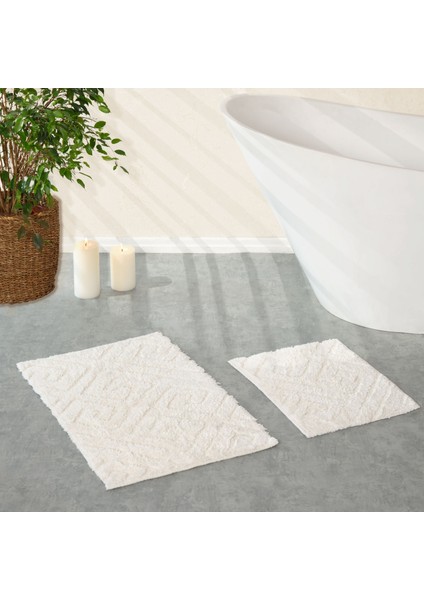 Elite Krem Paspas Set 50x80 Cm - 50x40 Cm