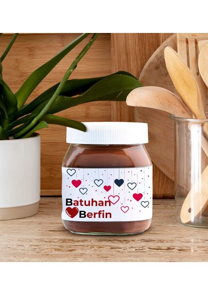 Sevgiliye Özel Hediye Seti-3, Sevgililer Günü Hediyesi, Yıl Dönümü Hediyesi, Nutella 400GR., Doğum Günü Hediyesi modelleri