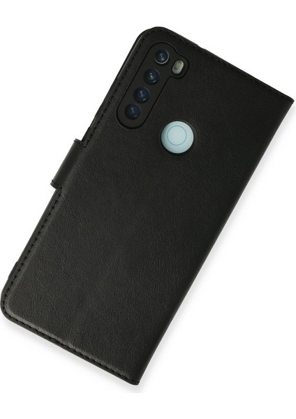 Xiaomi Redmi Note 8 Kılıf Trend S Plus Kapaklı Kılıf - Siyah
