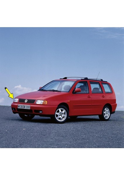Vw Volkswagen Polo Classic Variant 1996-2003 Sağ Ön Köşe Sinyal Lambası Sarı Turuncu 6K5953050B fiyatları