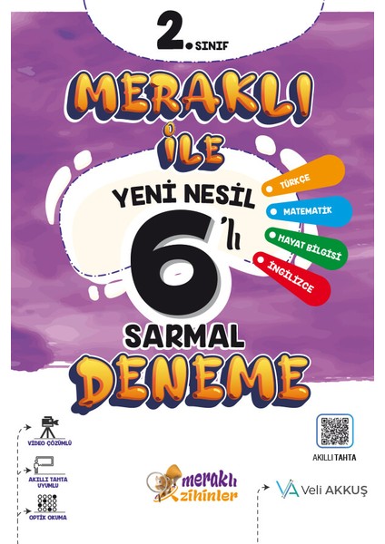 2. Sınıf Tüm Dersler Yeni Nesil Sarmal Denemeler