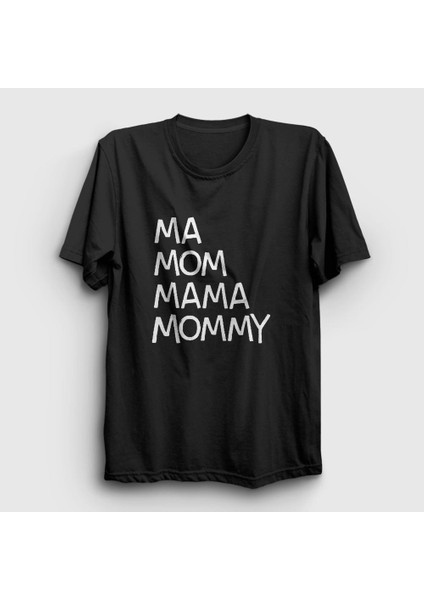 Unisex Siyah Ma Mom Mama Mommy Family Guy T-Shirt