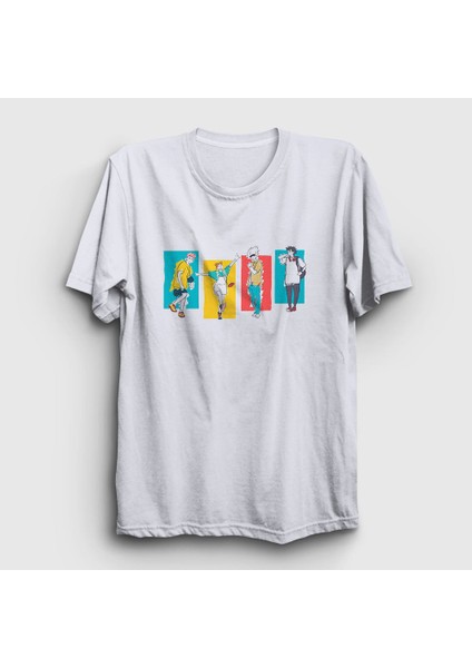 Unisex Beyaz Lost In Paradise Jujutsu Kaisen T-Shirt
