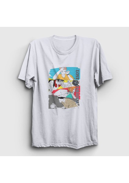 Unisex Beyaz Lost In Paradise V2 Jujutsu Kaisen T-Shirt
