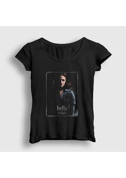 Kadın Siyah Bella Swan Twilight T-Shirt