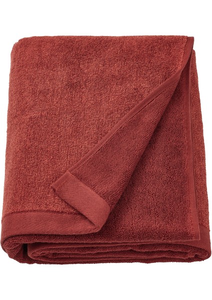 Banyo Havlusu Kırmızı 100x150 Cm