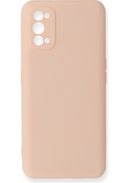 Realme 7 Pro Kılıf Lansman Nano Içi Kadife Silikon - Pembe