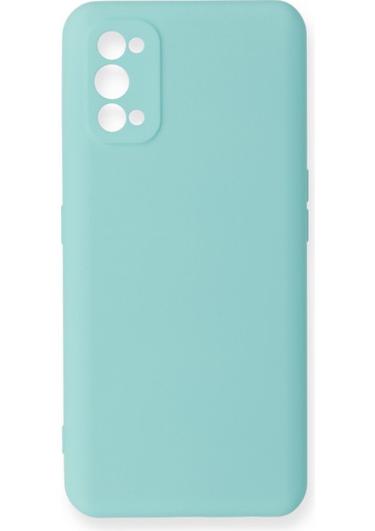 Realme 7 Pro Kılıf Lansman Nano Içi Kadife Silikon - Turkuaz