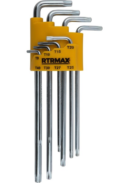 Dy Uzun Torx Allen Anahtar Takımı 8’li RH03854