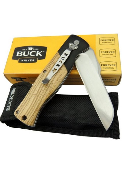 Buck Wharncliffe Zebara Çakı