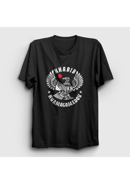 Unisex Siyah Eagle V3 Ufc Khabib Nurmagomedov T-Shirt