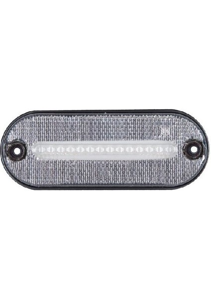 Formplas Oval Işaret Lamba Neon 12 Led'li 118MM 12V-24V Beyaz