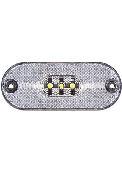 Formplas Oval Lamba 3 Led'li 106MM 12V-24V Beyaz