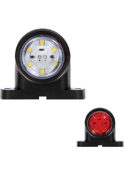 Formplas Mini Star Lamba 12 Led'li 50MM 12V-24V Beyaz - Kırmızı