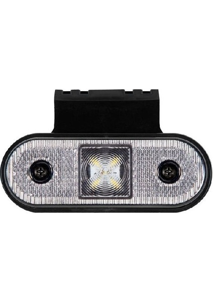 Formplas Oval Işaret Lamba Braketli 4 Led'li 115MM 12V-24V Beyaz