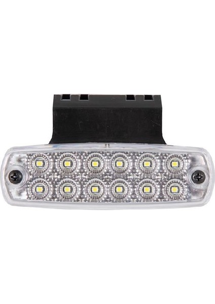 Formplas Pro Side Marker Lamba Braketli 12 Led'li 115MM 12V-24V Beyaz