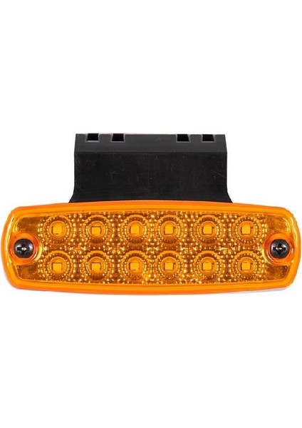 Formplas Pro Side Marker Lamba Braketli 12 Led'li 115MM 12V-24V Sarı