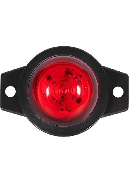 Formplas Göz Lamba Tek Led'li 12V-24V Kırmızı