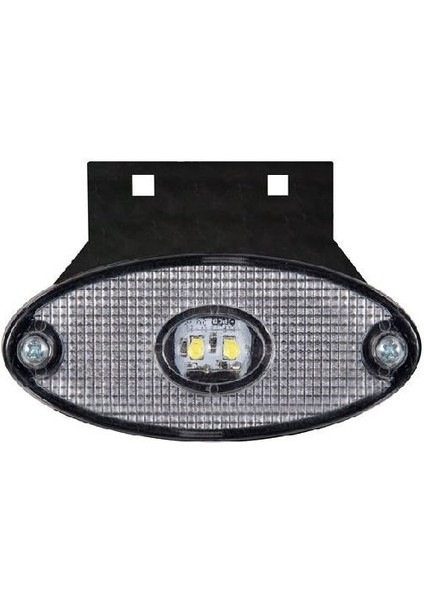 Formplas Dorse Işaret Lamba Braketli 2 Led'li 100MM 12V-24V Beyaz