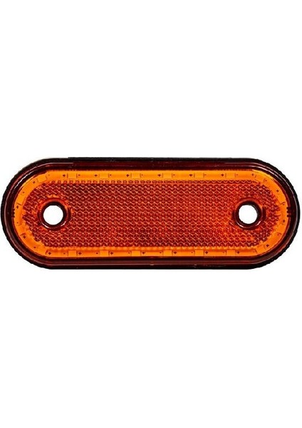 Formplas Oval Yan Işaret Lamba 20 Led'li 115MM 12V-24V Sarı