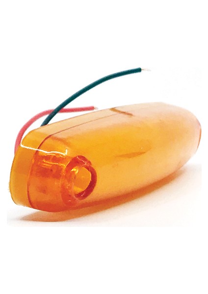Formplas Neon Parmak Lamba 9 Led'li 105MM 12V-24V Sarı