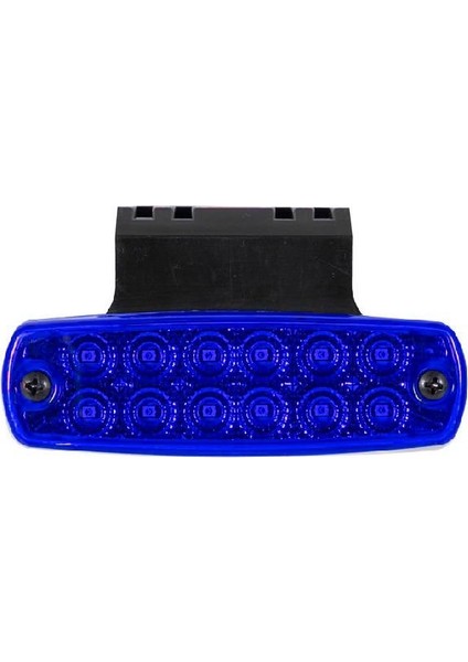 Formplas Pro Side Marker Lamba Braketli 12 Led'li 115MM 12V-24V Mavi