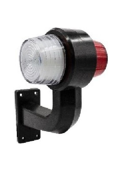 Formplas Maksi Eğri Lamba 18 Ledli Neon Beyaz-Kırmızı