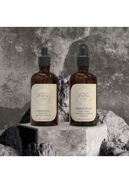 Ölmez Çiçek Cilt Bakım Seti Midi