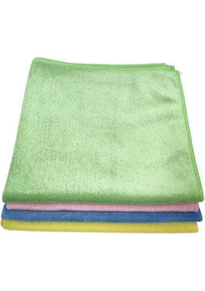 3222 Mikrofiber Toz ve Cam Bezi 40 x 40 cm. - 4 Adet