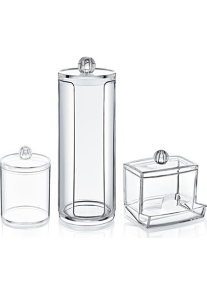 Plastik 3 Lü Organizer Set
