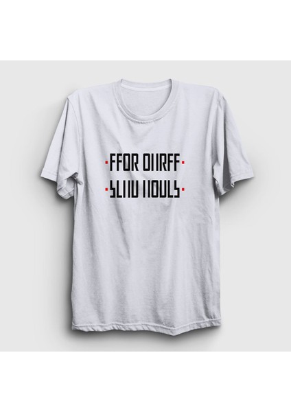 Unisex Beyaz Send Nudes Katlamalı Gizli Yazılı T-Shirt