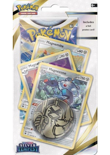 Company Pokemon Tcg Silver Tempest Premium Checklane Booster Pack Magnezone