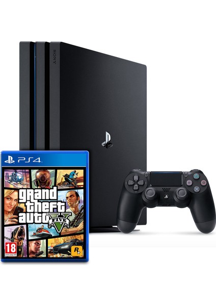 Playstation 4 Pro 1tb Teşhir Ürünü Gta5 Hediyeli Japon Oyuncak Sarayı