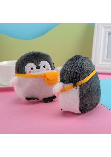 Sevimli ve Sevimli Küçük Penguen Bozuk Para Cüzdanı Ruj Çantası Veri Kablosu Çantası Bozuk Para Çantası (Yurt Dışından) indirimleri