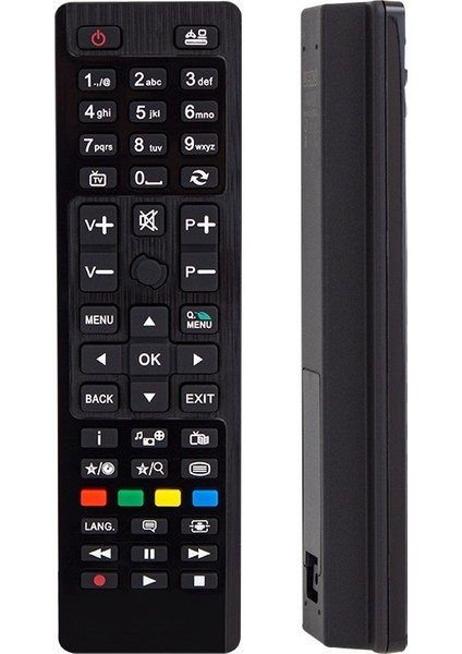 Hı-Level - Panasonıc Vestel LCD LED Tv Kumanda - Siyah Tuşlu