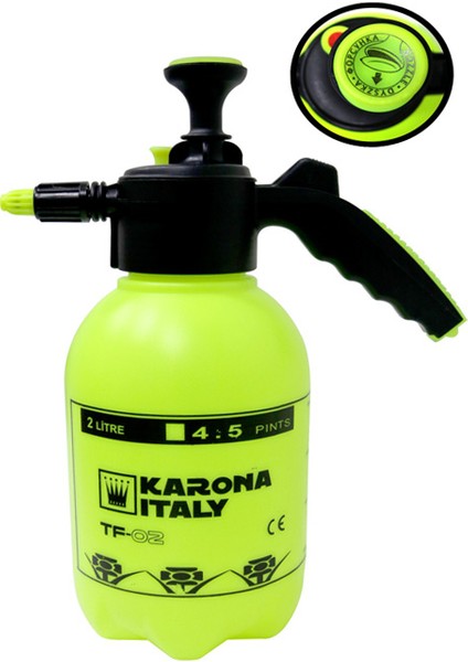 Karona Italy Ilaç Pompası 2 Litre Sarı