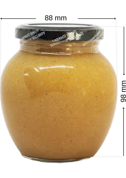 700 gr Şekersiz Katkısız Glutensiz Vegan Çifte Kavrulmuş Parçacıklı ( Extra Crunchy) Yer Fıstığı Ezmesi