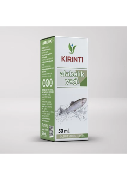 Alabalık Yağı 50 ml