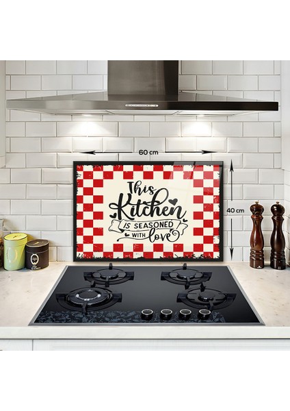 Cam Ocak Arkası Koruyucu | Kitchen Love | fiyatları