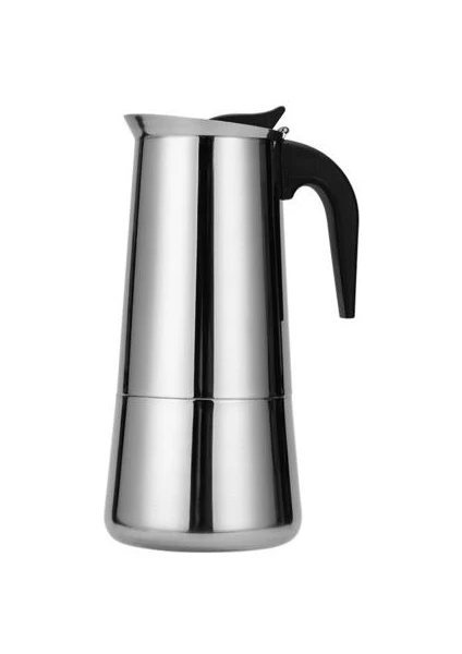 600 ml Paslanmaz Çelik Cezve Mocha Espresso Latte Percolator Kahve Makinesi Pot (Yurt Dışından)