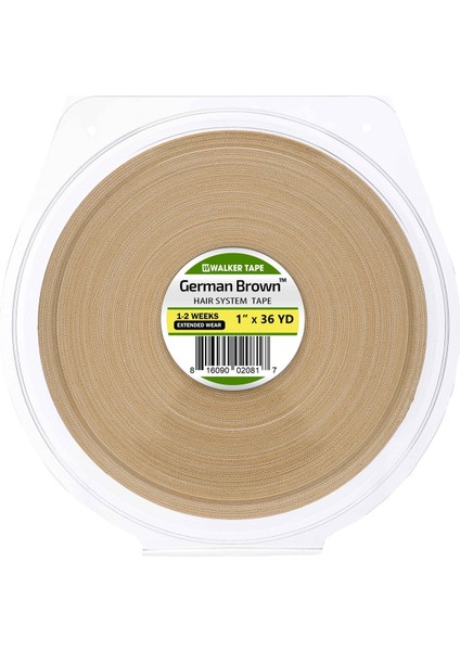 - German Brown™ Roll Tape - Protez Saç Bandı Rulo 1" x 36 Yds (2,5cm x 33M)