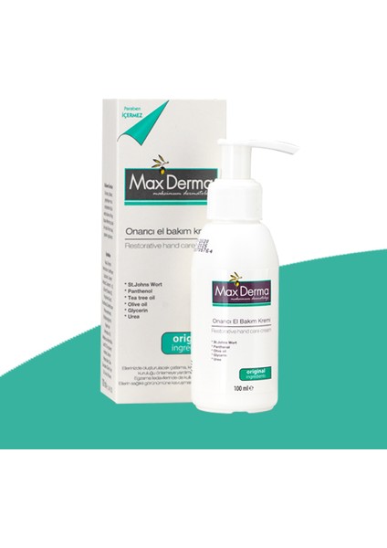 Max Derma Maxderma Onarıcı El Bakım Kremi