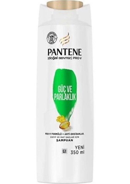 Güç Ve Parlaklık 350 Ml Şampuan