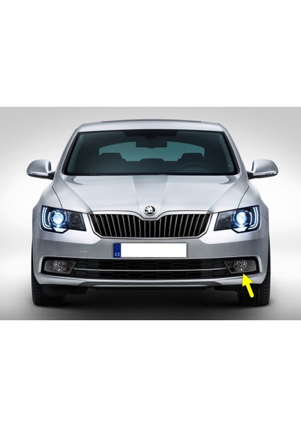 Skoda Superb 2 2014-2015 Ön Sol Sis Farı Çerçevesi 3T0807681 fiyatları
