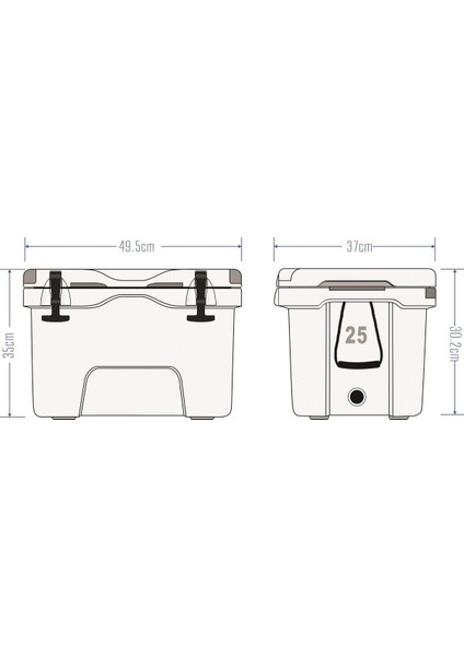 Aden Plus Buzluk 25 Litre