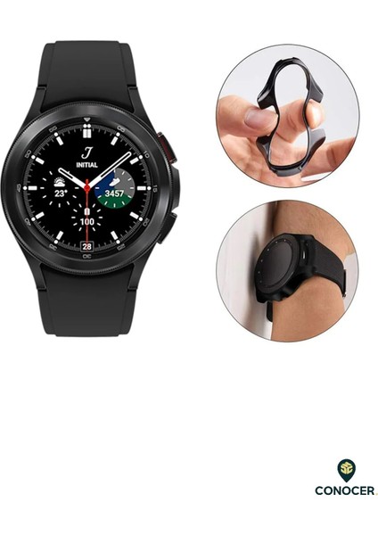 Samsung Galaxy Watch 4 Classic 42MM Yumuşak Önü Açık Kasa Koruyucu modelleri